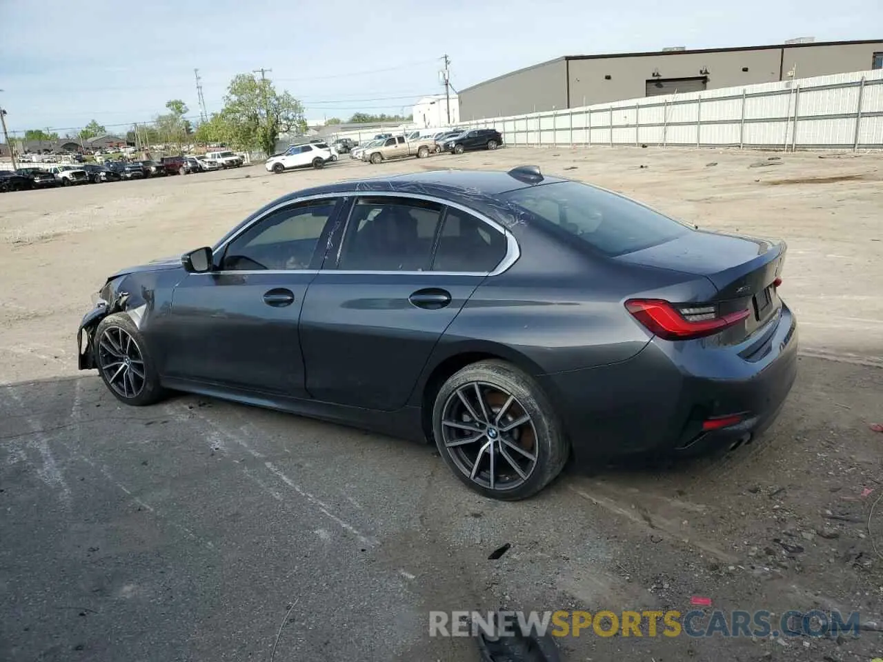 2 Photograph of a damaged car 3MW5R7J04L8B19132 BMW 3 SERIES 2020