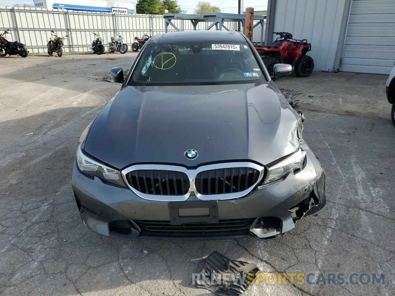 5 Photograph of a damaged car 3MW5R7J04L8B19132 BMW 3 SERIES 2020