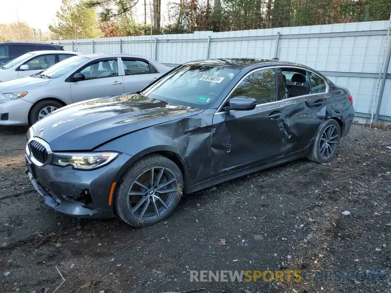 1 Photograph of a damaged car 3MW5R7J04L8B21267 BMW 3 SERIES 2020