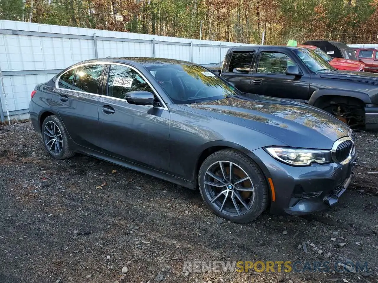 4 Photograph of a damaged car 3MW5R7J04L8B21267 BMW 3 SERIES 2020