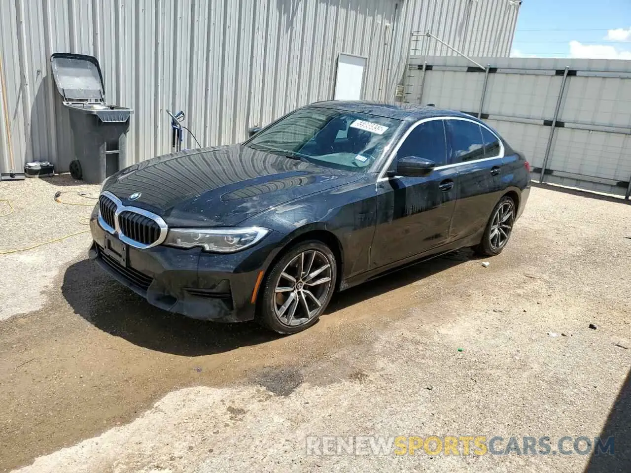 1 Photograph of a damaged car 3MW5R7J04L8B21544 BMW 3 SERIES 2020
