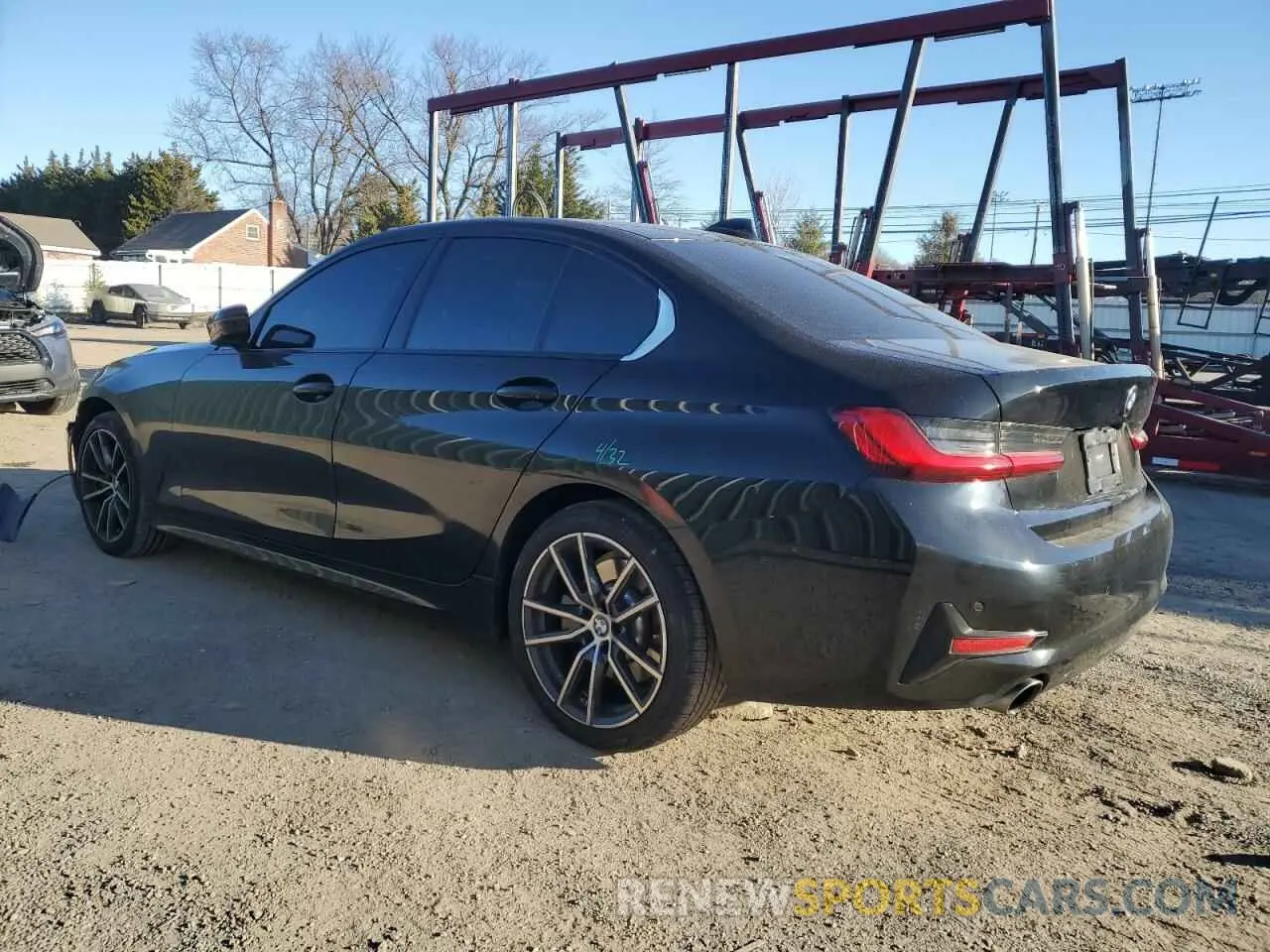 2 Photograph of a damaged car 3MW5R7J04L8B23519 BMW 3 SERIES 2020
