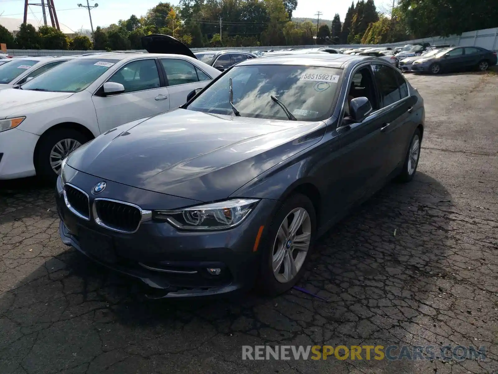 2 Photograph of a damaged car 3MW5R7J04L8B25402 BMW 3 SERIES 2020