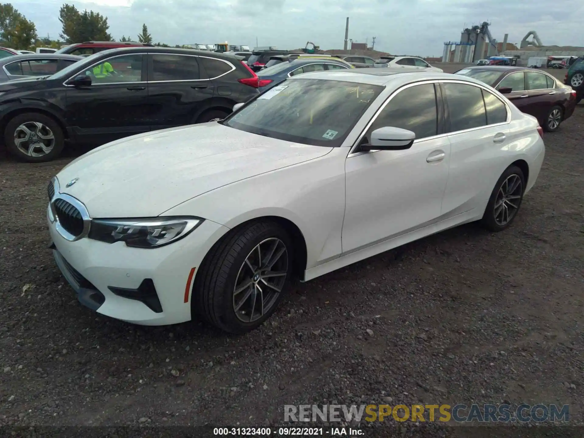 2 Photograph of a damaged car 3MW5R7J04L8B27134 BMW 3 SERIES 2020