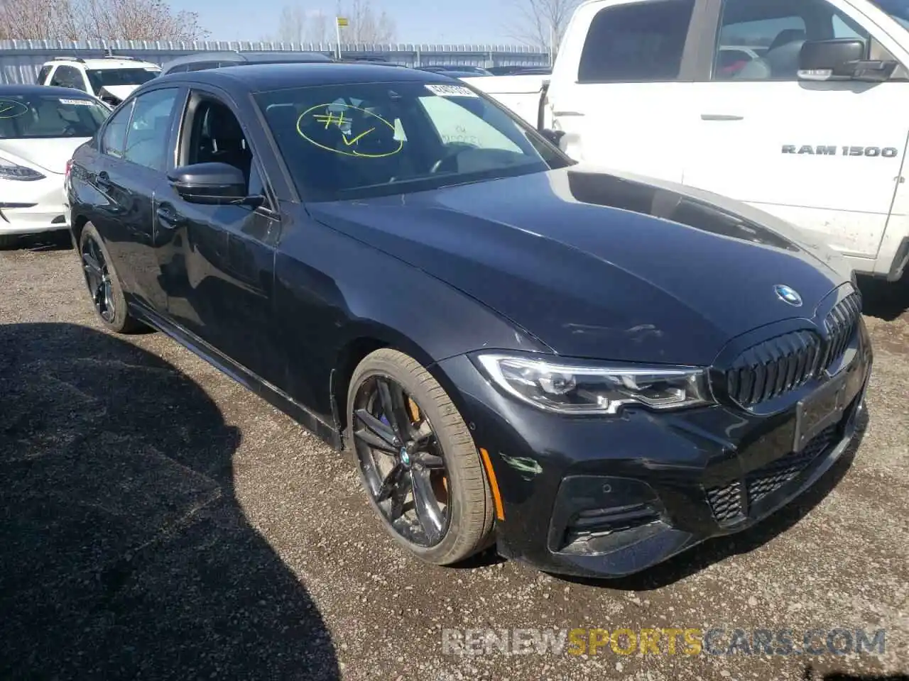 1 Photograph of a damaged car 3MW5R7J04L8B32916 BMW 3 SERIES 2020