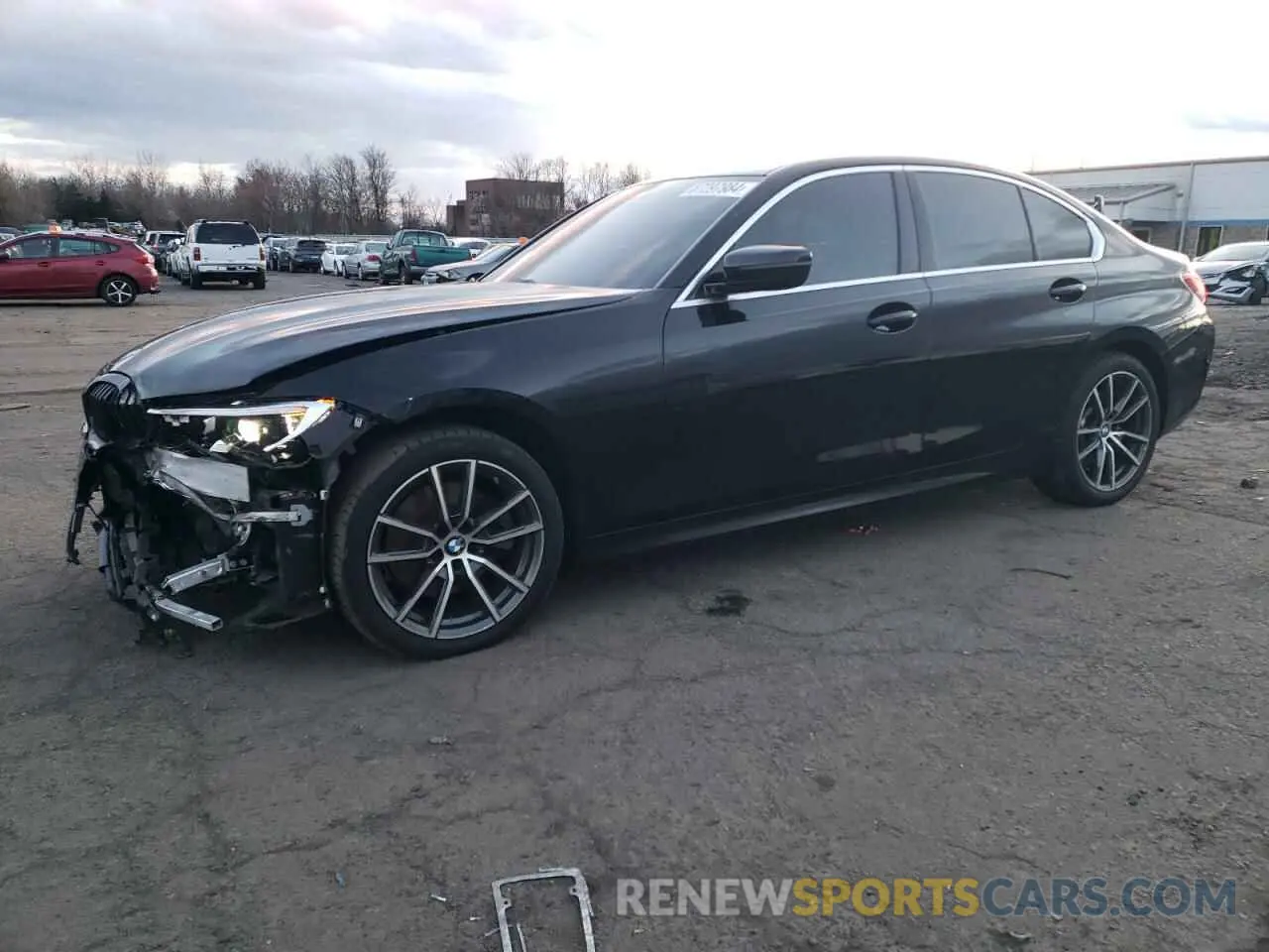 1 Photograph of a damaged car 3MW5R7J04L8B35332 BMW 3 SERIES 2020