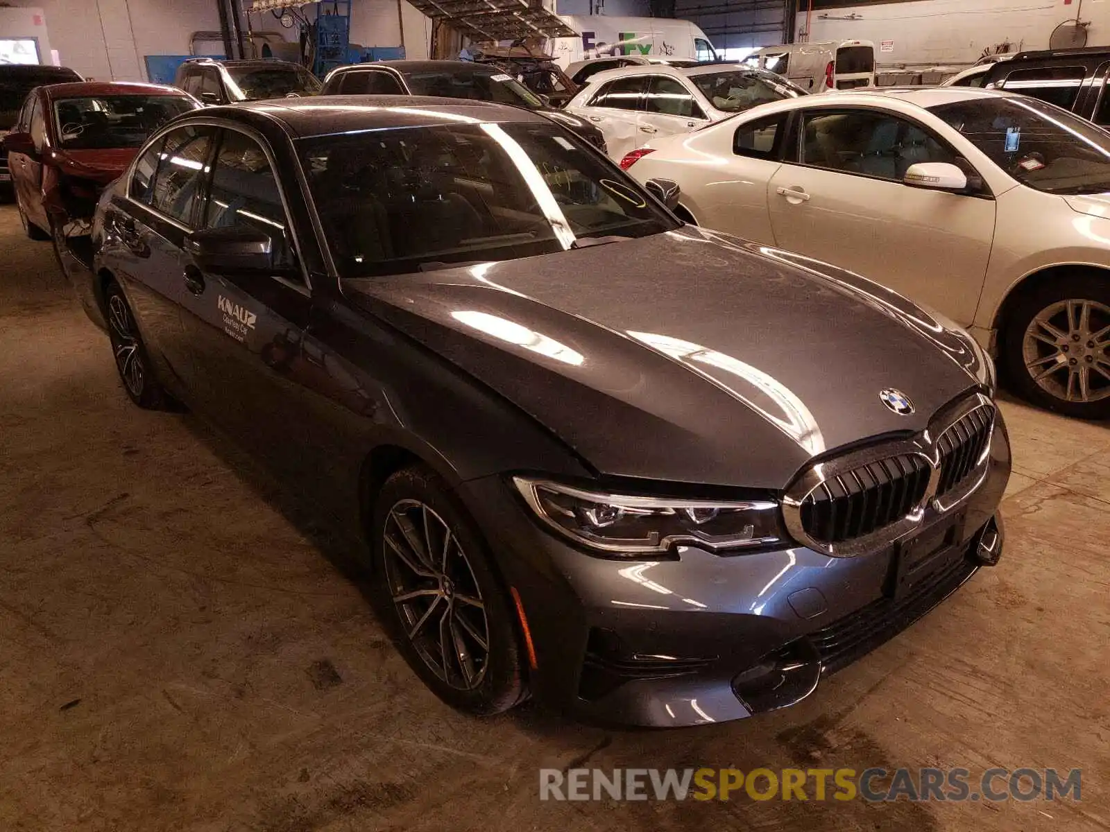 1 Photograph of a damaged car 3MW5R7J04L8B39493 BMW 3 SERIES 2020