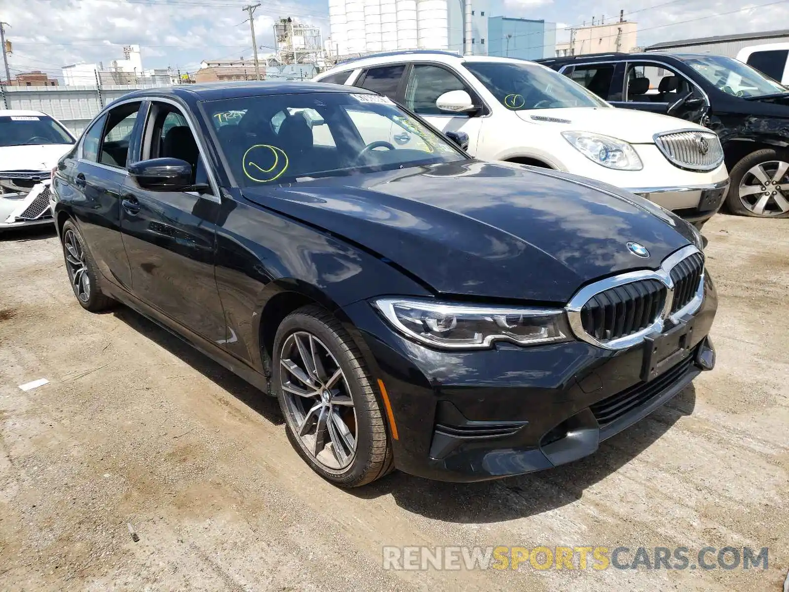 1 Photograph of a damaged car 3MW5R7J05L8B08897 BMW 3 SERIES 2020