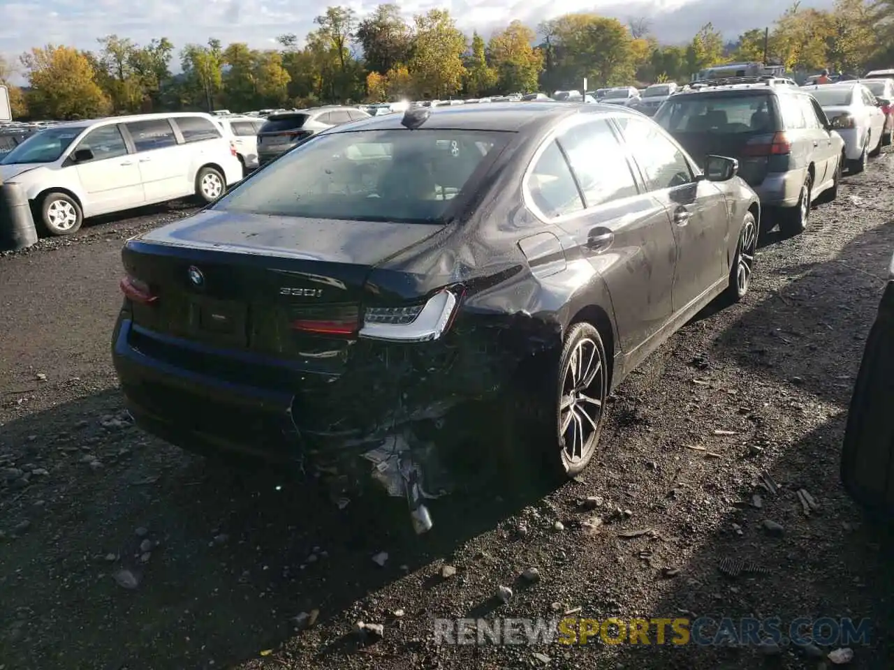 4 Photograph of a damaged car 3MW5R7J05L8B10147 BMW 3 SERIES 2020