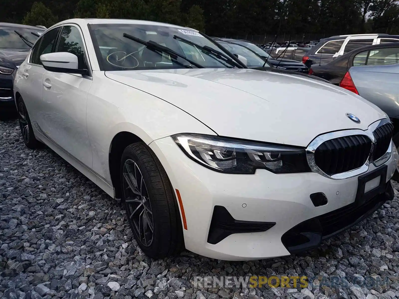 1 Photograph of a damaged car 3MW5R7J05L8B16899 BMW 3 SERIES 2020