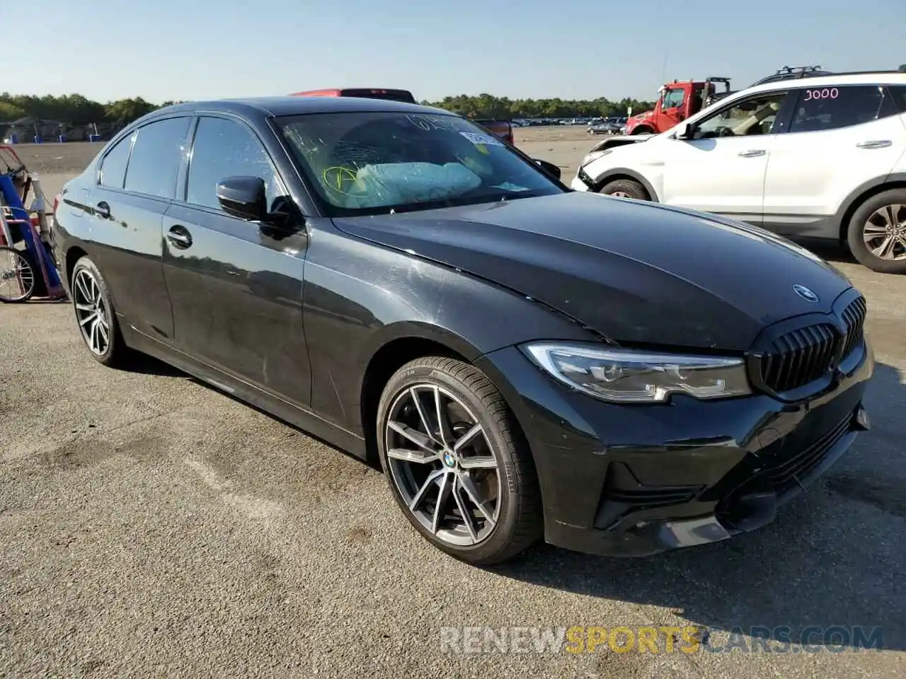 1 Photograph of a damaged car 3MW5R7J05L8B18359 BMW 3 SERIES 2020