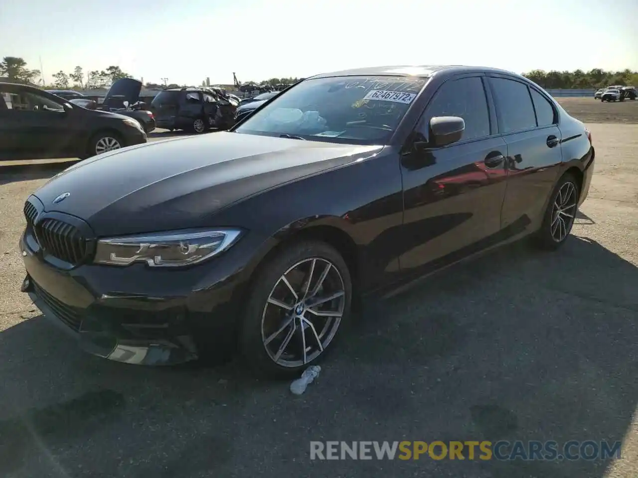 2 Photograph of a damaged car 3MW5R7J05L8B18359 BMW 3 SERIES 2020