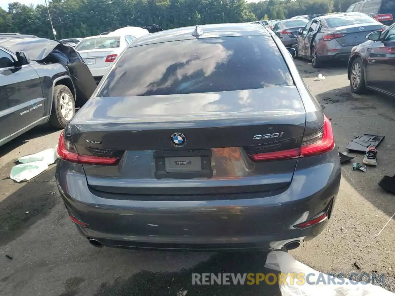 6 Photograph of a damaged car 3MW5R7J05L8B19950 BMW 3 SERIES 2020