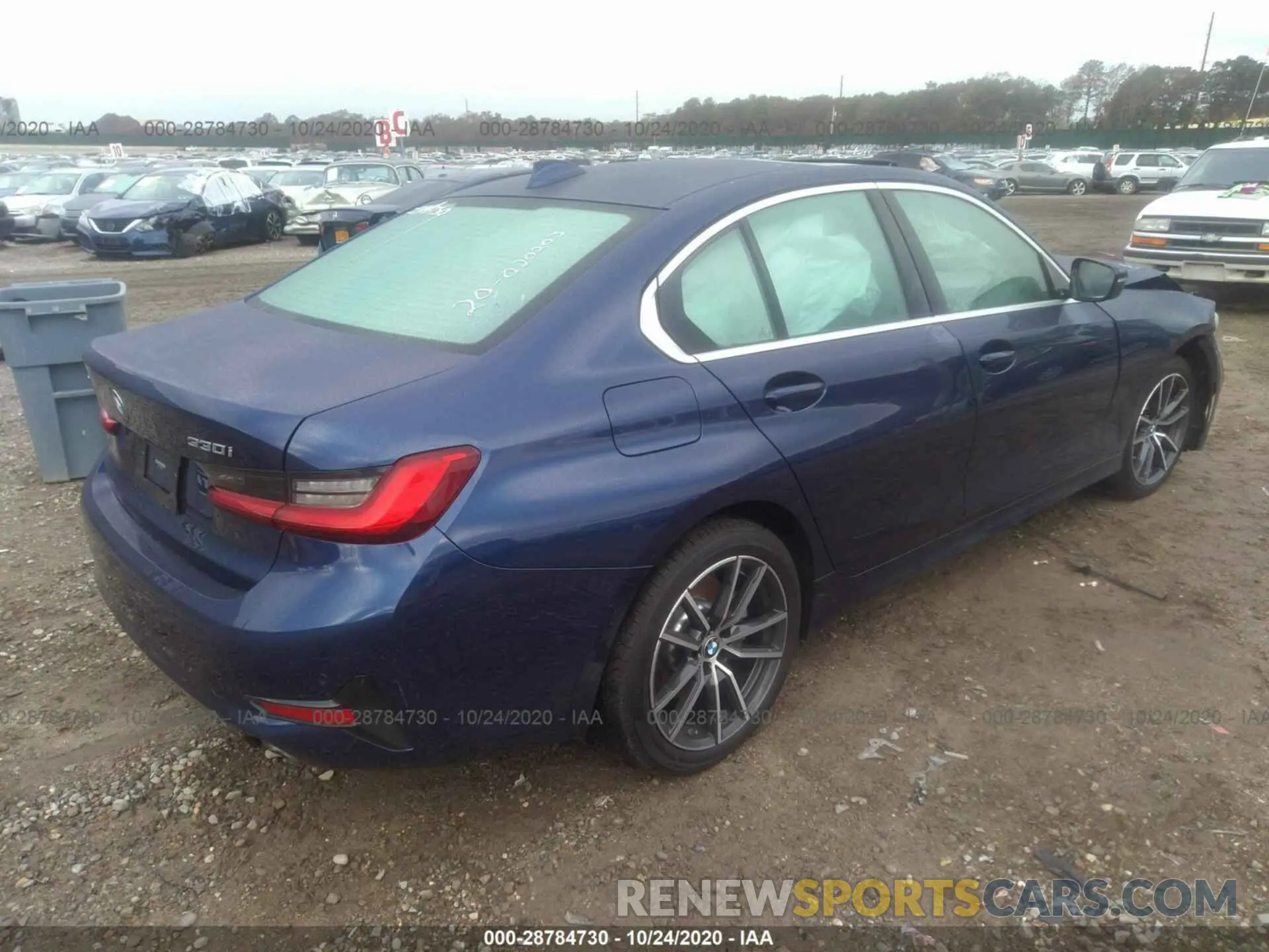 4 Photograph of a damaged car 3MW5R7J05L8B20323 BMW 3 SERIES 2020