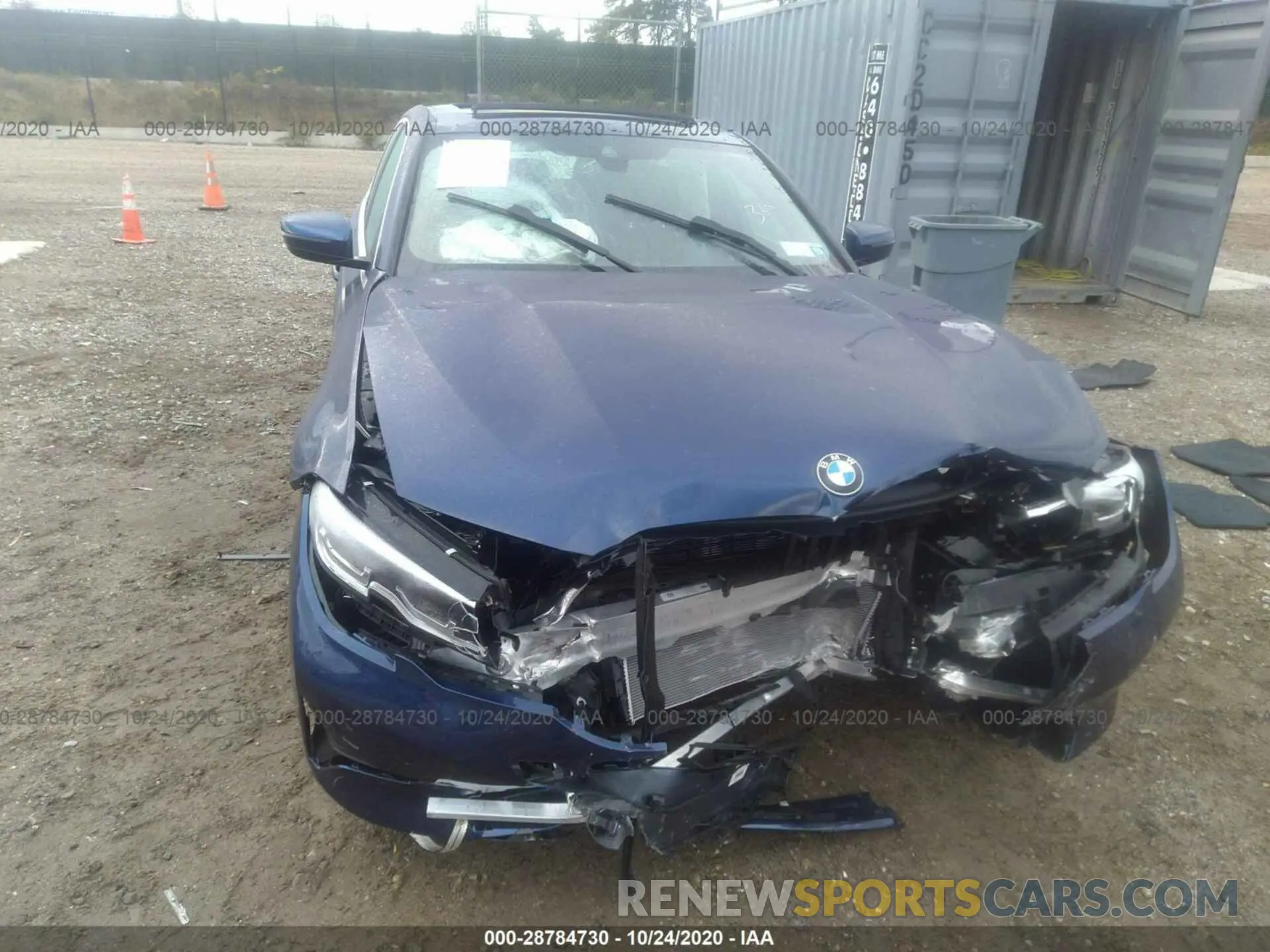 6 Photograph of a damaged car 3MW5R7J05L8B20323 BMW 3 SERIES 2020
