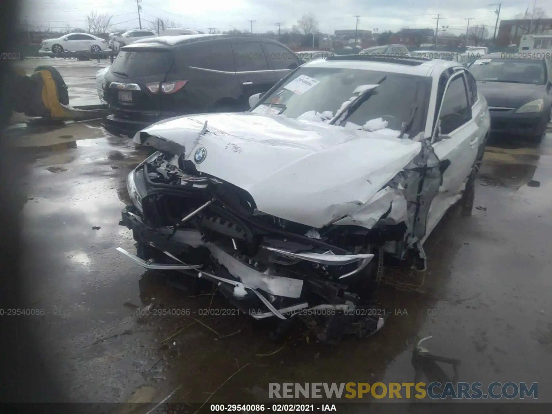 6 Photograph of a damaged car 3MW5R7J05L8B41902 BMW 3 SERIES 2020