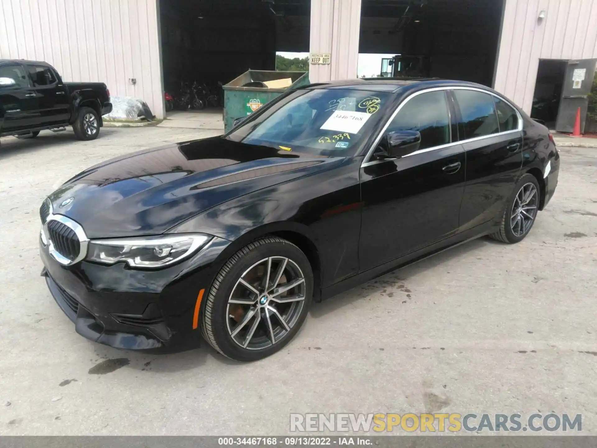 2 Photograph of a damaged car 3MW5R7J06L8B05751 BMW 3 SERIES 2020