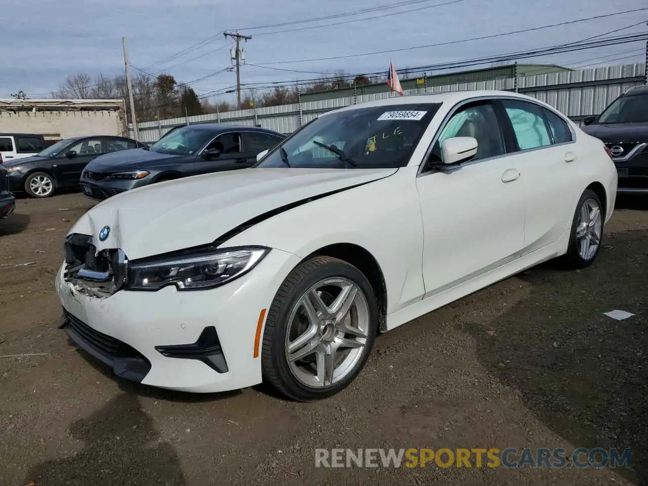 1 Photograph of a damaged car 3MW5R7J06L8B05930 BMW 3 SERIES 2020
