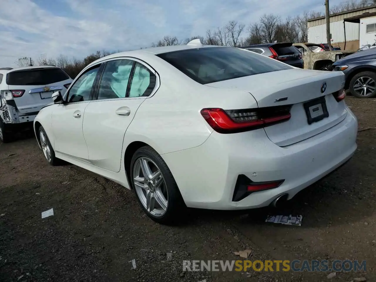2 Photograph of a damaged car 3MW5R7J06L8B05930 BMW 3 SERIES 2020