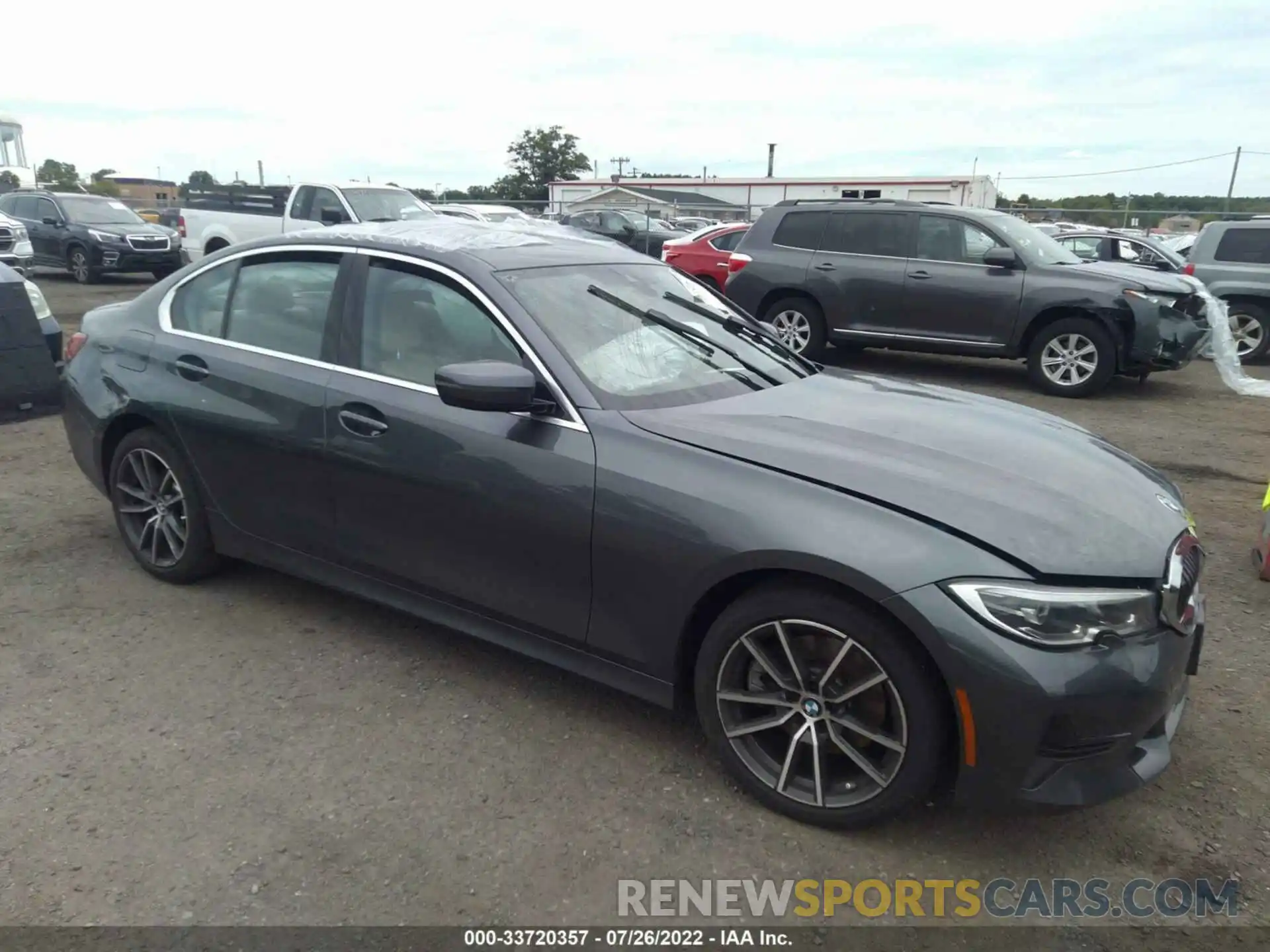 1 Photograph of a damaged car 3MW5R7J06L8B06401 BMW 3 SERIES 2020