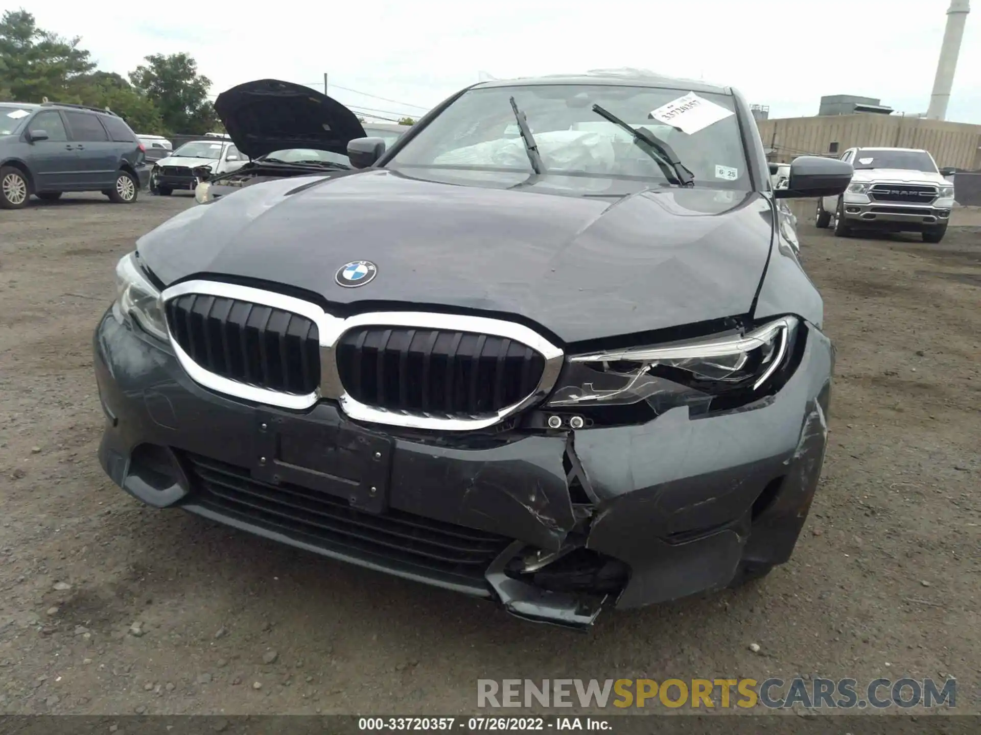 6 Photograph of a damaged car 3MW5R7J06L8B06401 BMW 3 SERIES 2020