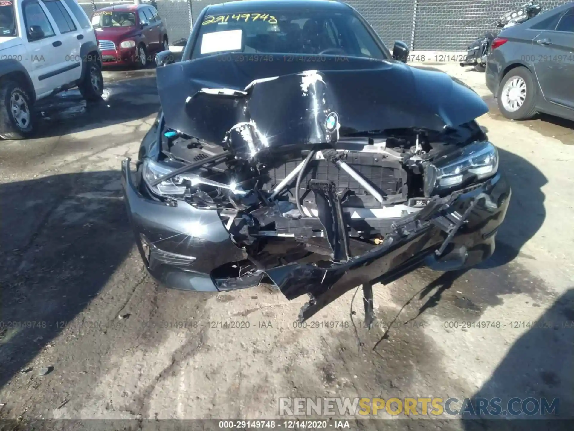 6 Photograph of a damaged car 3MW5R7J06L8B07807 BMW 3 SERIES 2020