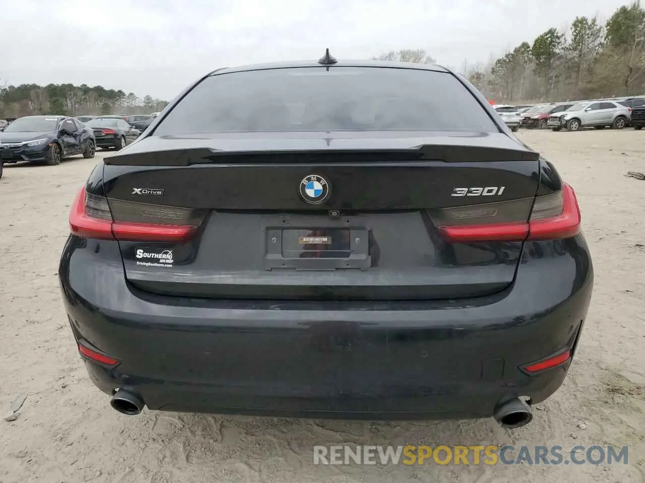 6 Photograph of a damaged car 3MW5R7J06L8B08634 BMW 3 SERIES 2020