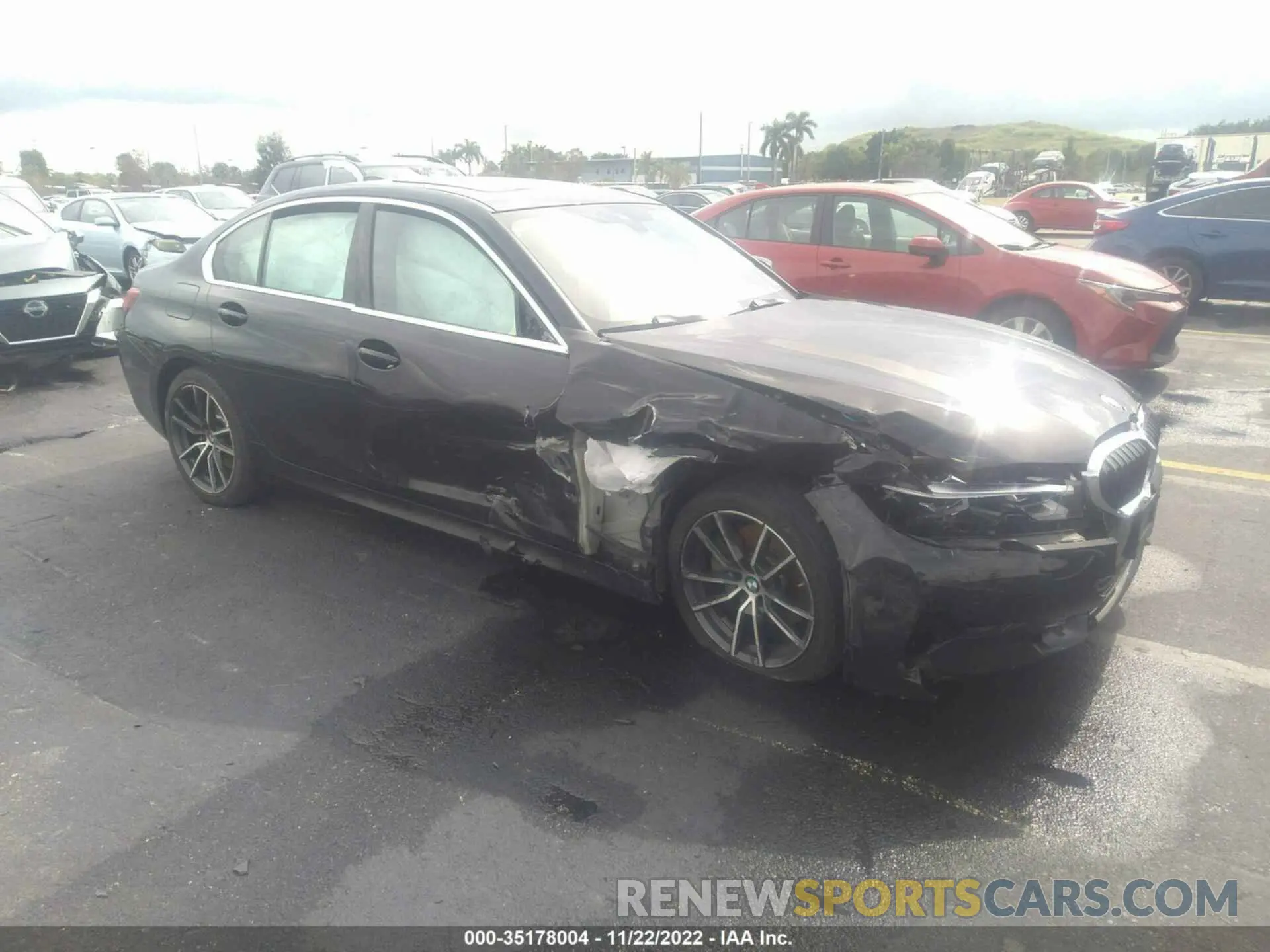 1 Photograph of a damaged car 3MW5R7J06L8B08911 BMW 3 SERIES 2020