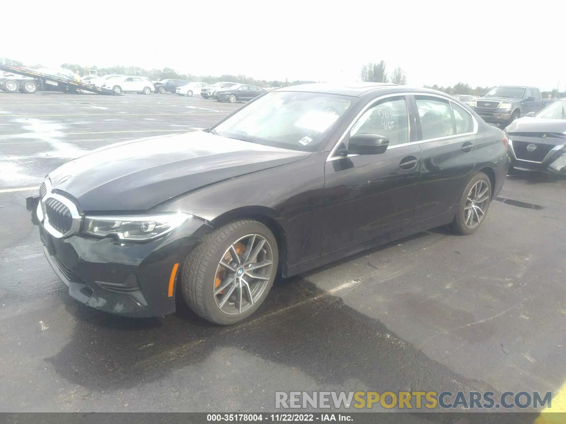 2 Photograph of a damaged car 3MW5R7J06L8B08911 BMW 3 SERIES 2020