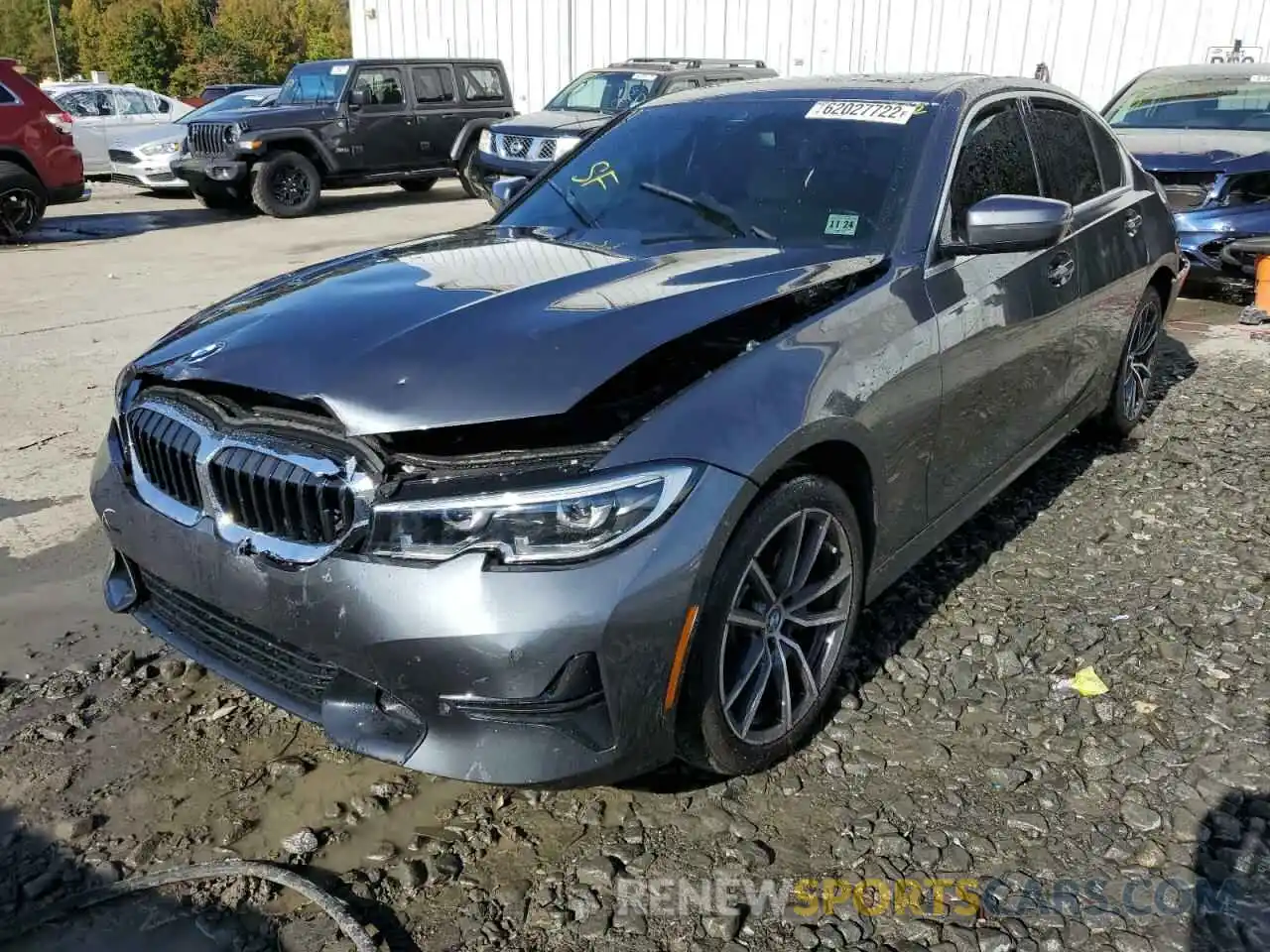 2 Photograph of a damaged car 3MW5R7J06L8B09542 BMW 3 SERIES 2020