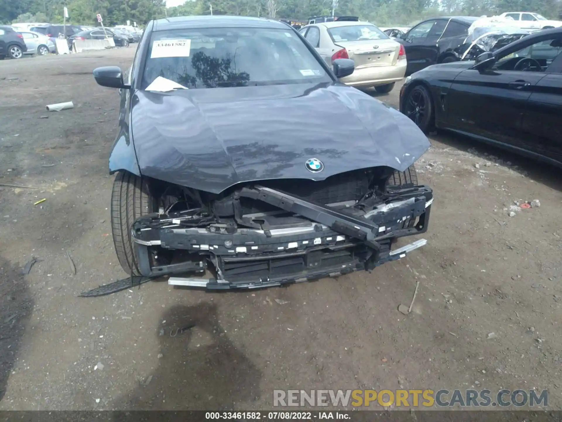 6 Photograph of a damaged car 3MW5R7J06L8B19844 BMW 3 SERIES 2020