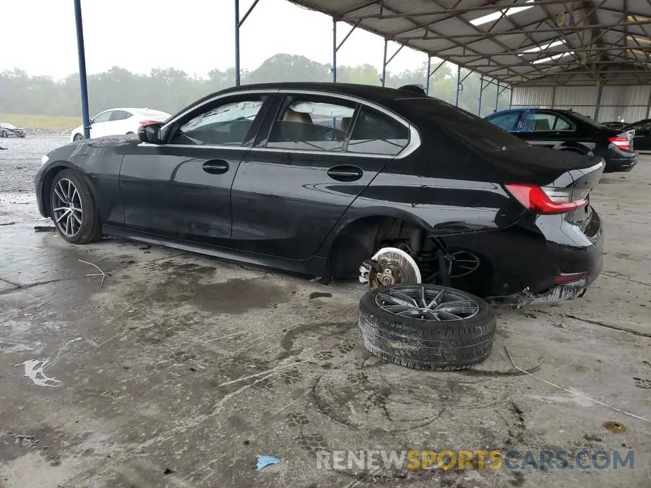 2 Photograph of a damaged car 3MW5R7J06L8B21187 BMW 3 SERIES 2020