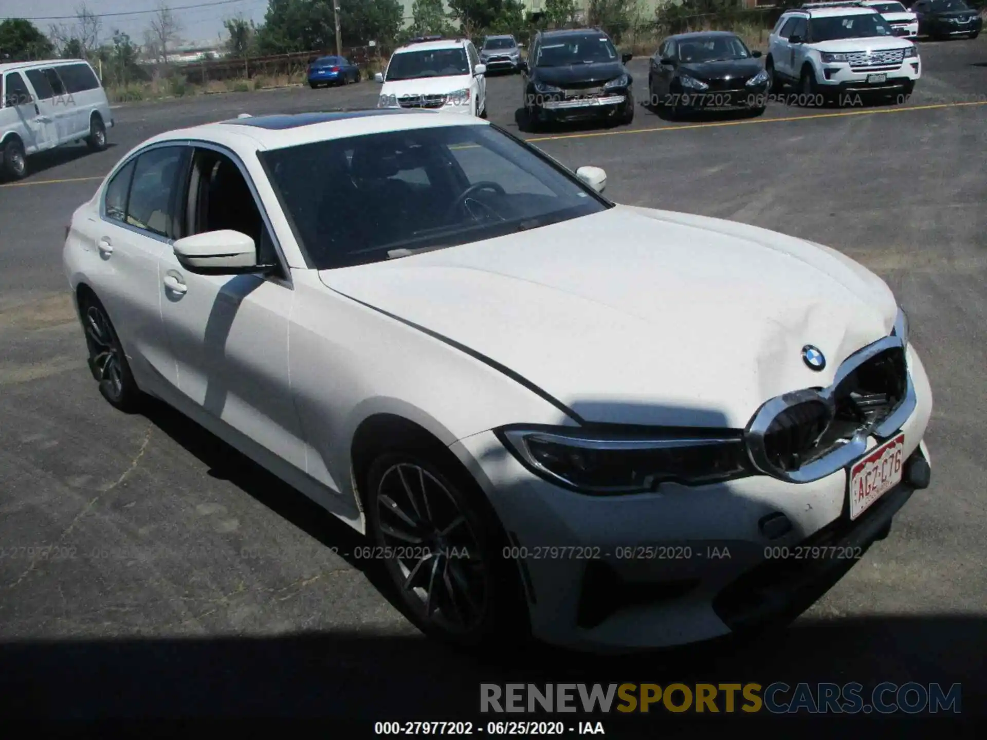 6 Photograph of a damaged car 3MW5R7J06L8B23294 BMW 3 SERIES 2020