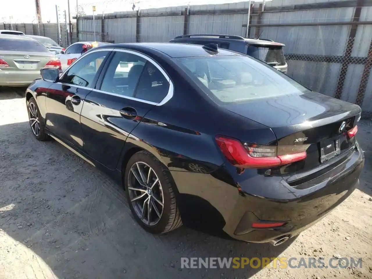 3 Photograph of a damaged car 3MW5R7J06L8B23988 BMW 3 SERIES 2020