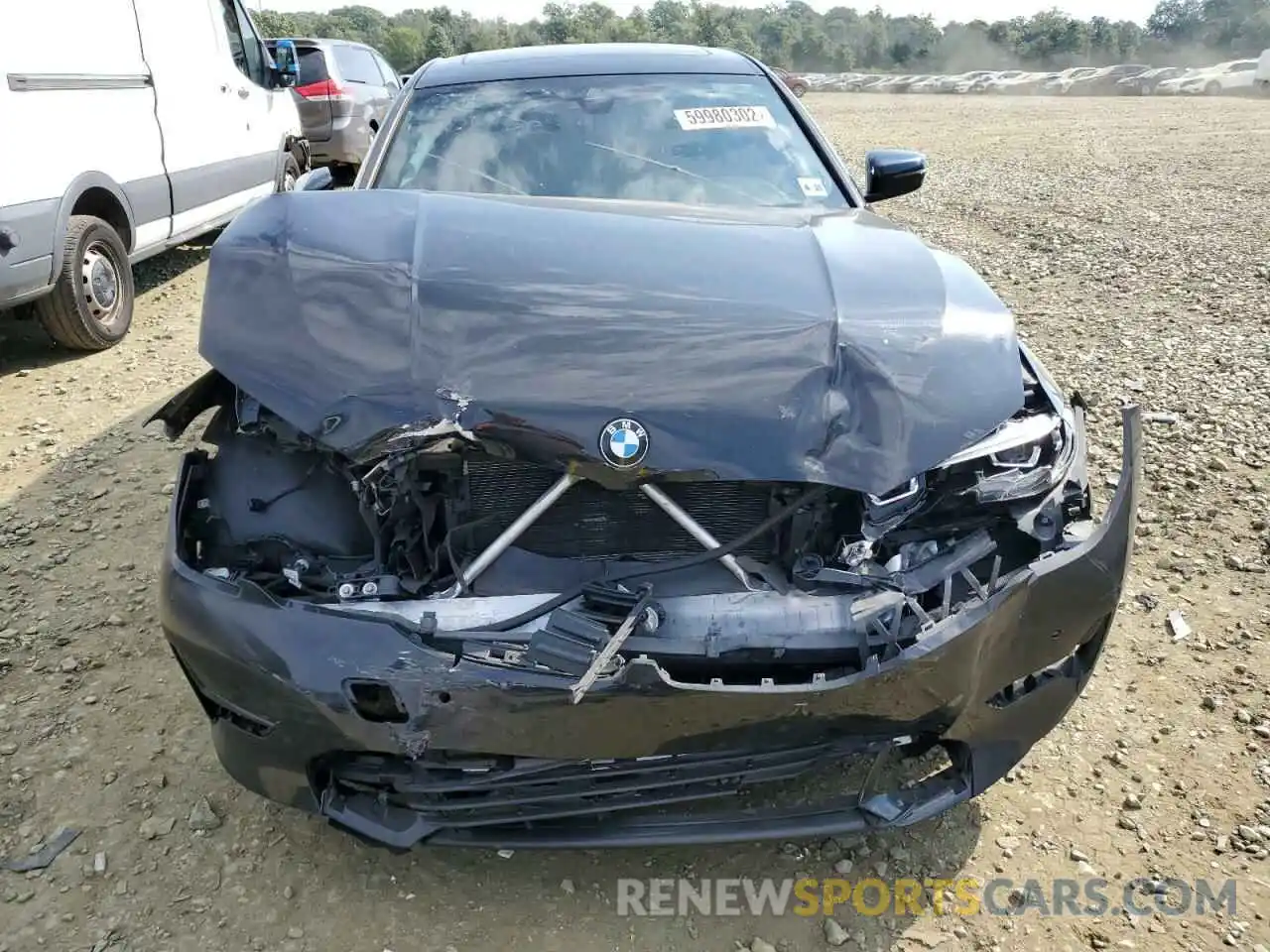 9 Photograph of a damaged car 3MW5R7J06L8B27622 BMW 3 SERIES 2020