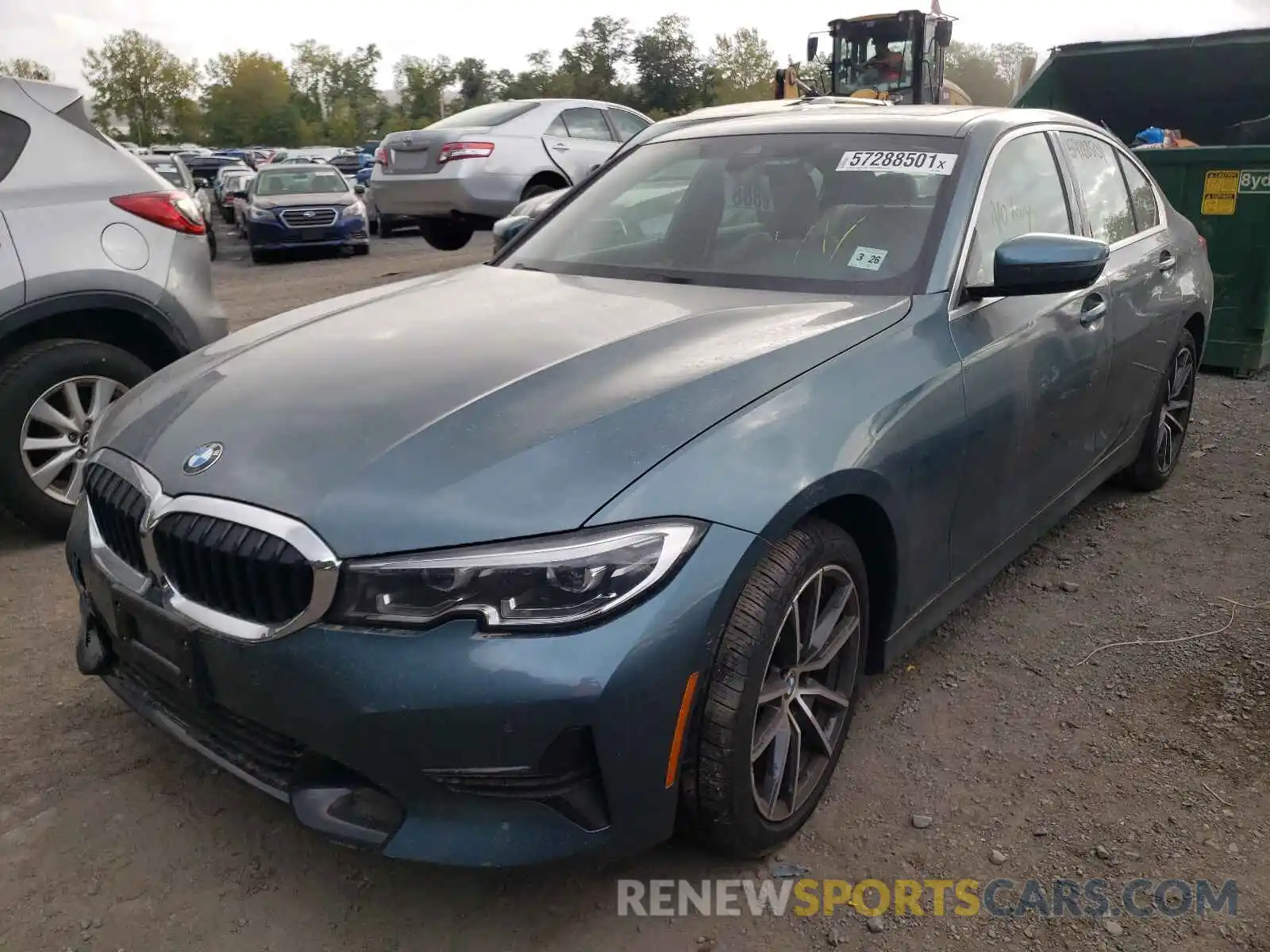 2 Photograph of a damaged car 3MW5R7J06L8B30679 BMW 3 SERIES 2020