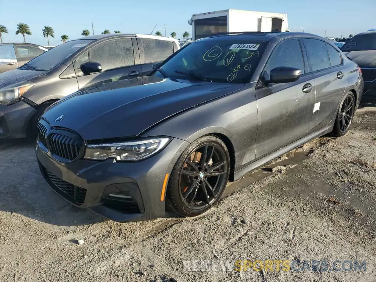 1 Photograph of a damaged car 3MW5R7J06L8B37647 BMW 3 SERIES 2020