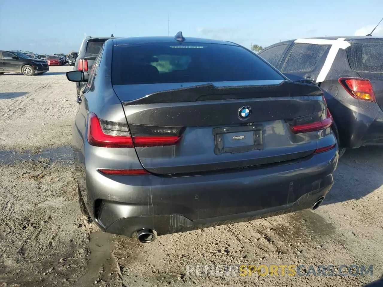 6 Photograph of a damaged car 3MW5R7J06L8B37647 BMW 3 SERIES 2020