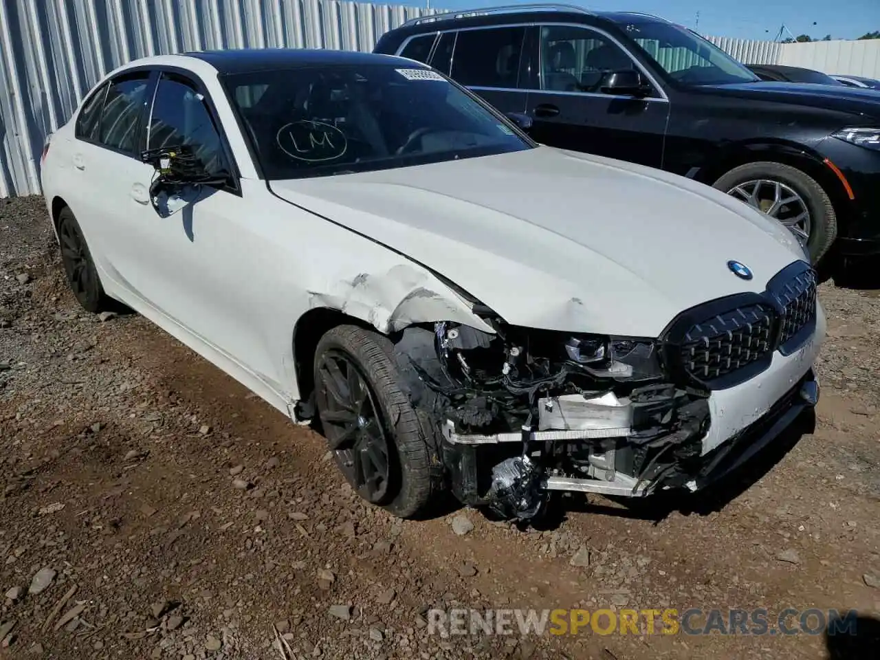 1 Photograph of a damaged car 3MW5R7J07L8B10506 BMW 3 SERIES 2020