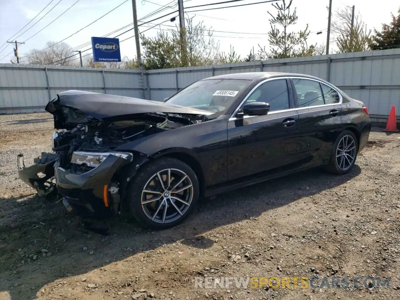1 Photograph of a damaged car 3MW5R7J07L8B14622 BMW 3 SERIES 2020