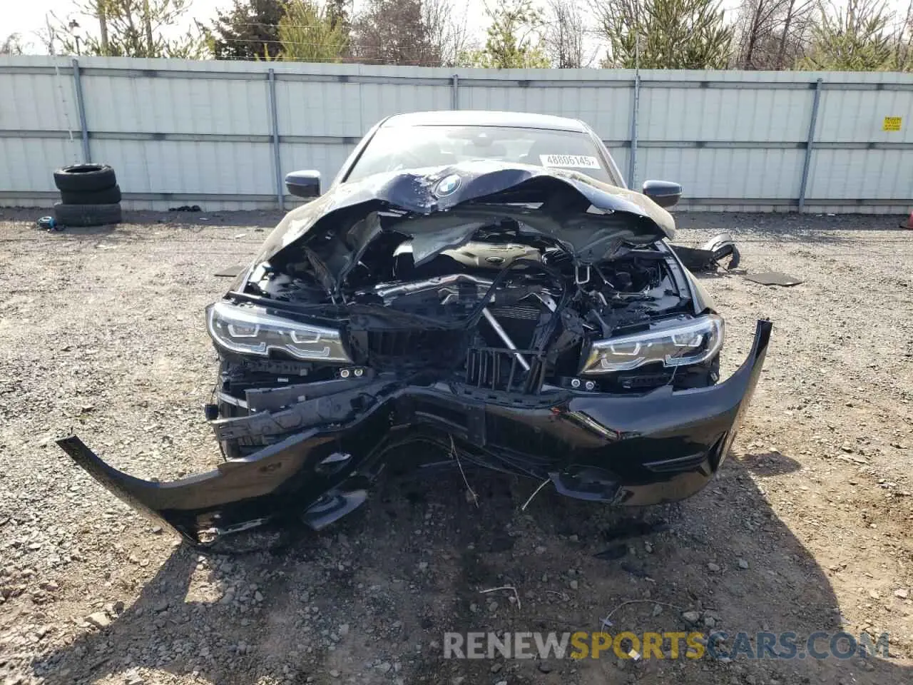 5 Photograph of a damaged car 3MW5R7J07L8B14622 BMW 3 SERIES 2020