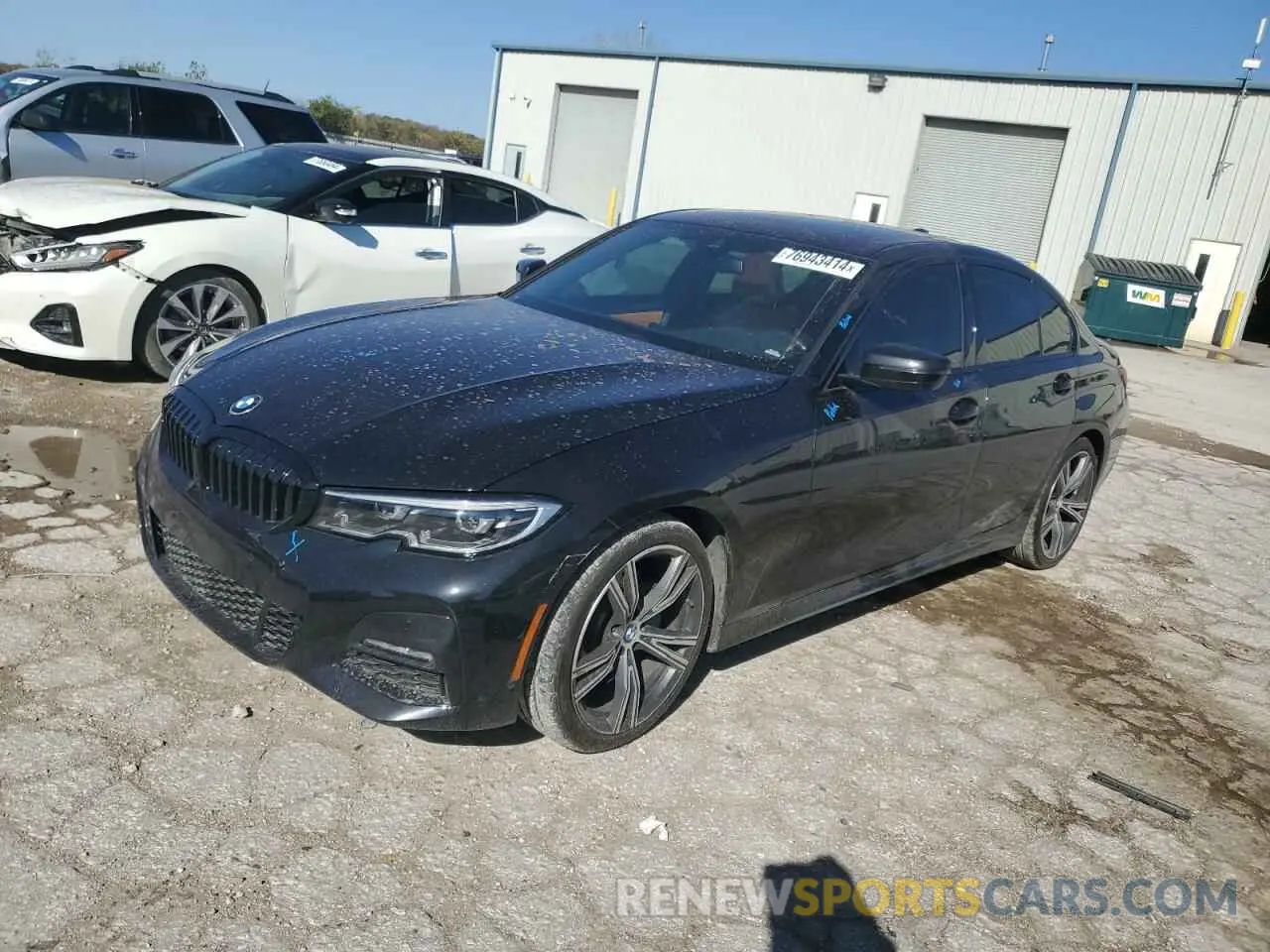 1 Photograph of a damaged car 3MW5R7J07L8B15849 BMW 3 SERIES 2020