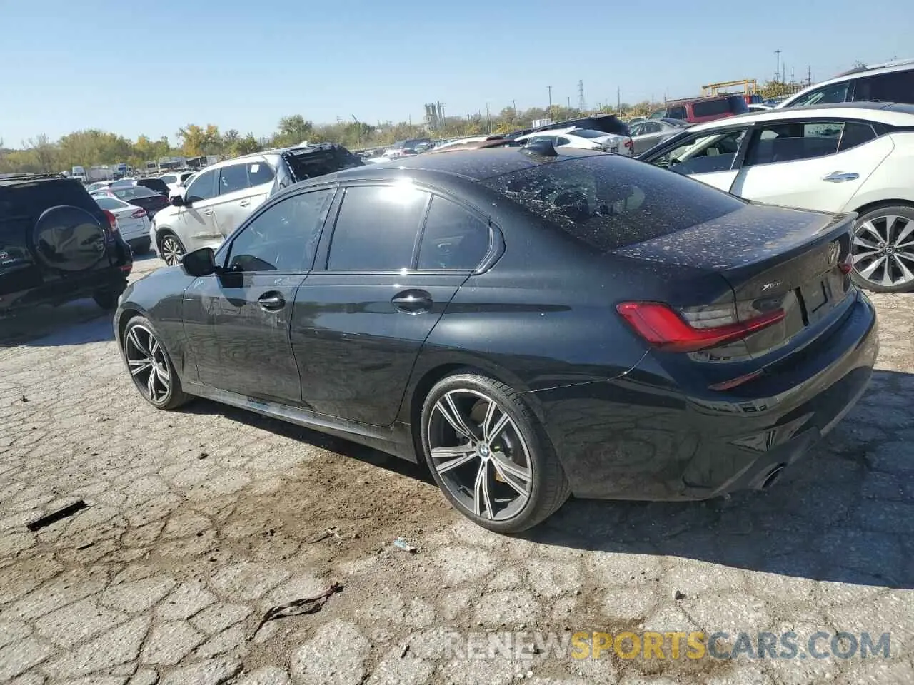 2 Photograph of a damaged car 3MW5R7J07L8B15849 BMW 3 SERIES 2020
