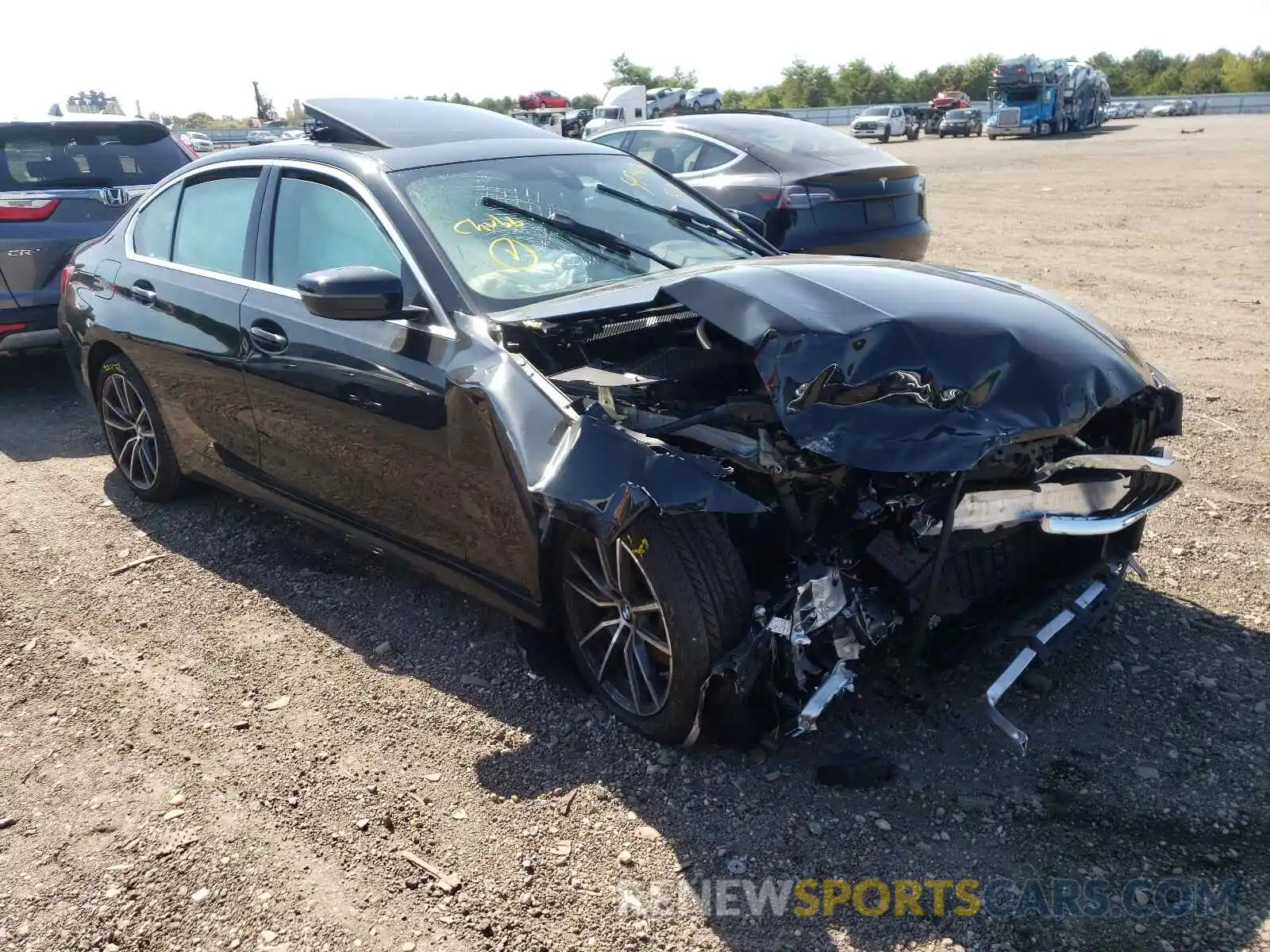 1 Photograph of a damaged car 3MW5R7J07L8B20257 BMW 3 SERIES 2020