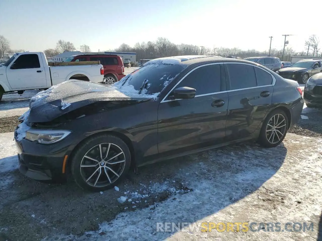 1 Photograph of a damaged car 3MW5R7J07L8B21327 BMW 3 SERIES 2020