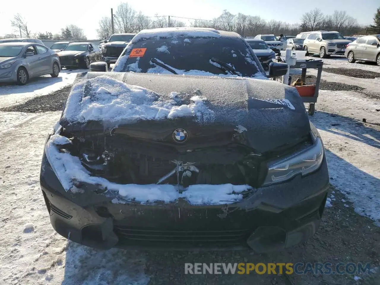 5 Photograph of a damaged car 3MW5R7J07L8B21327 BMW 3 SERIES 2020