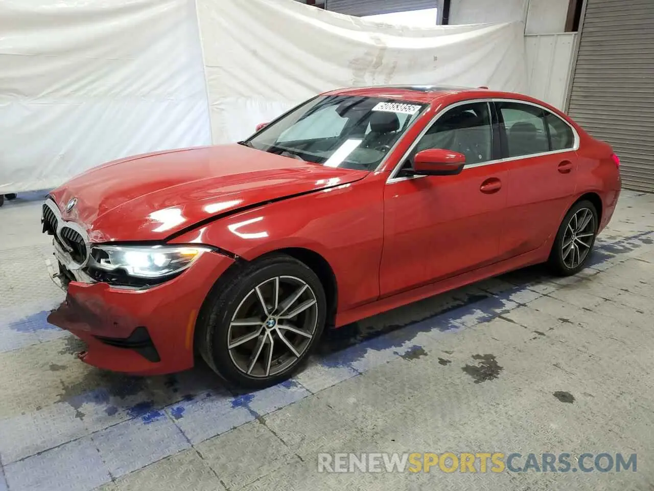 1 Photograph of a damaged car 3MW5R7J07L8B23952 BMW 3 SERIES 2020