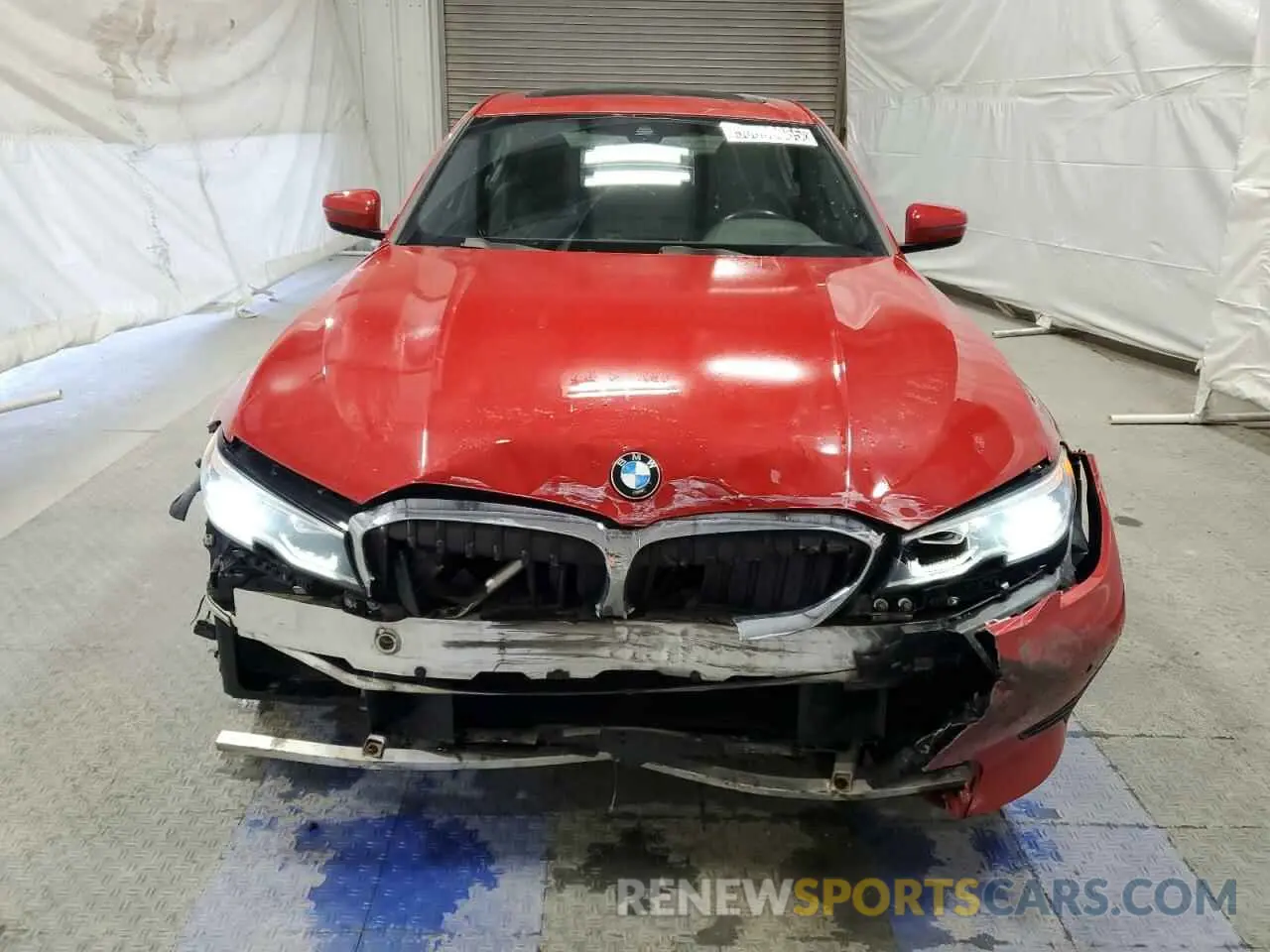 5 Photograph of a damaged car 3MW5R7J07L8B23952 BMW 3 SERIES 2020