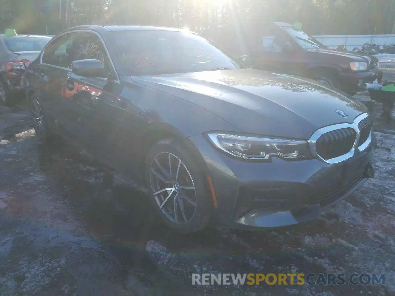 1 Photograph of a damaged car 3MW5R7J07L8B24325 BMW 3 SERIES 2020