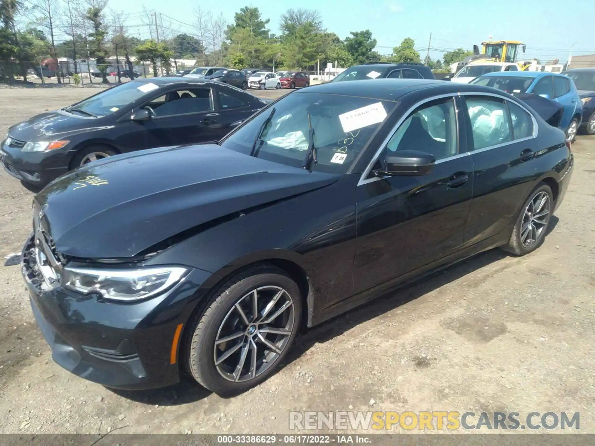 2 Photograph of a damaged car 3MW5R7J07L8B32473 BMW 3 SERIES 2020